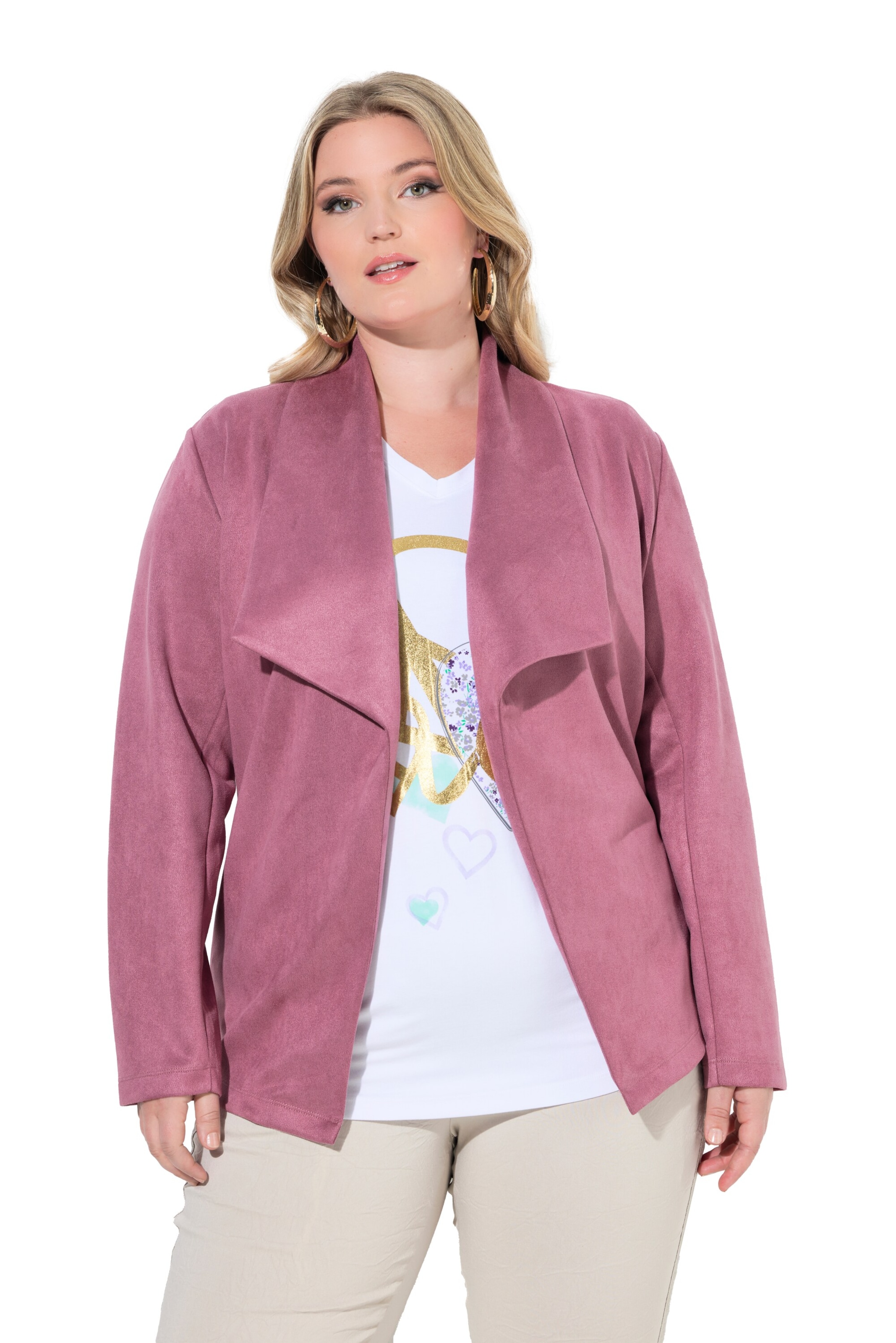 MIAMODA Übergangsjacke in Pink: Vorderseite