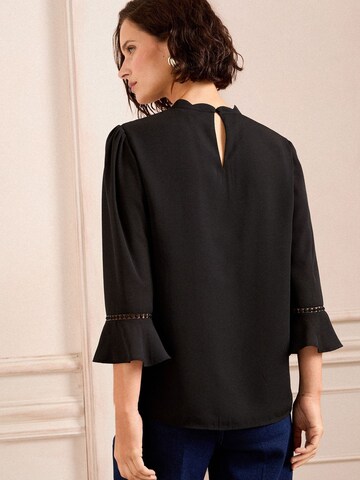 love & roses Blouse in Black