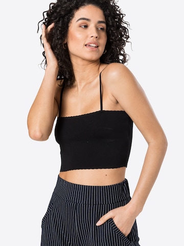 ABOUT YOU Top 'Rabea' in Black: front