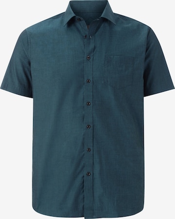 Jan Vanderstorm Comfort fit Button Up Shirt ' Evin ' in Green