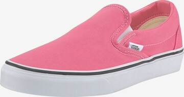 VANS Слипоны 'UA Classic Slip-On' в Ярко-розовый: спереди