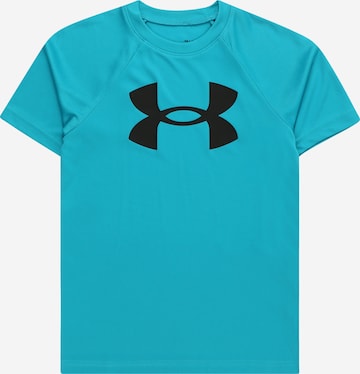 Tricou funcțional de la UNDER ARMOUR pe albastru: față