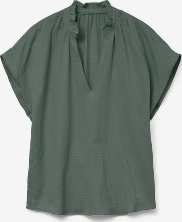 VERO MODA Halenka 'VMNATALI' – zelená: přední strana