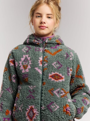PROTEST Fleece jas 'PRTKylee JR' in Bruin