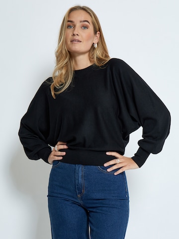 Pull-over 'Dana' minus en noir : devant