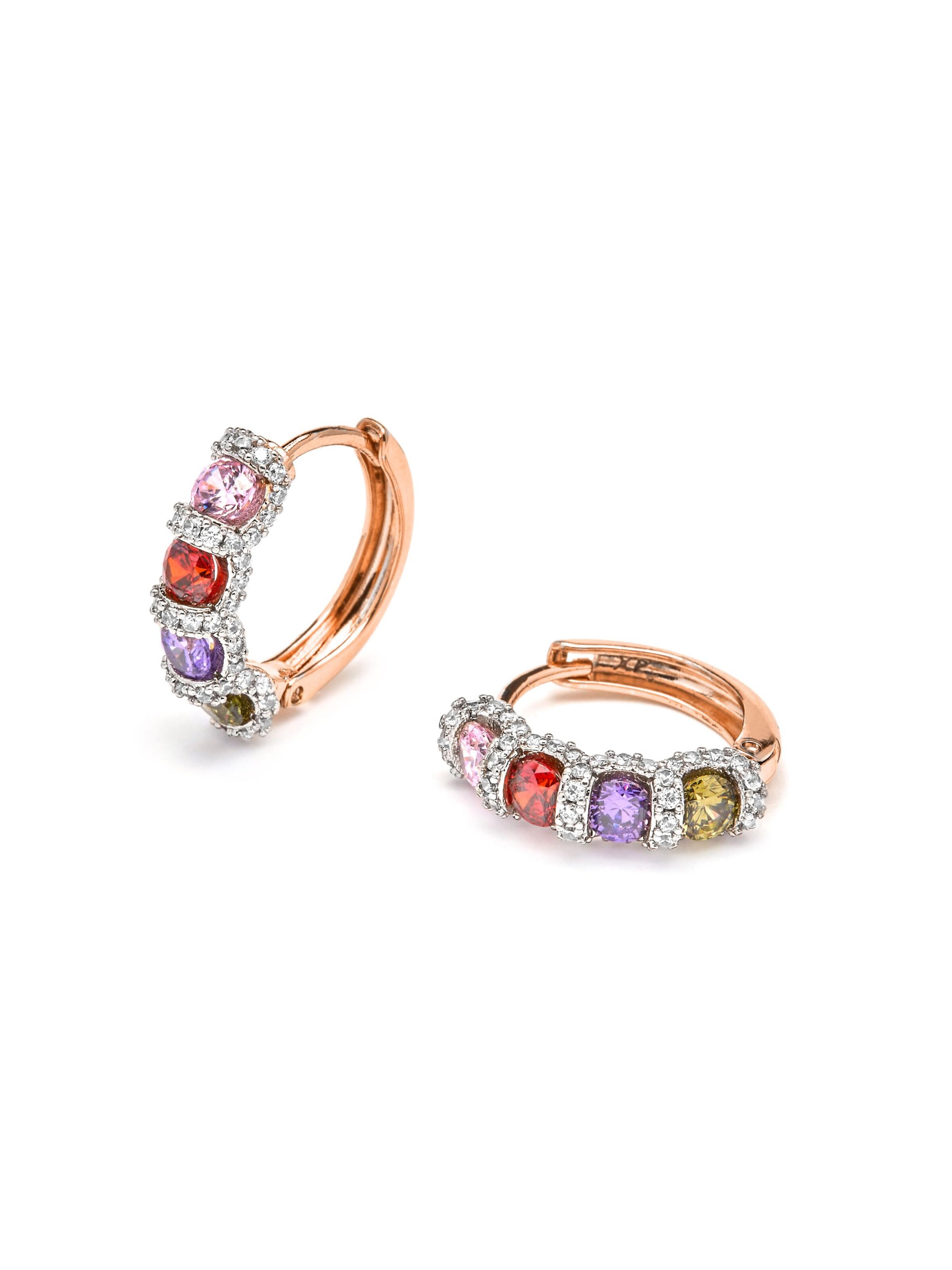 Boucles d'oreilles 'Cieth' Luxenter en mélange de couleurs