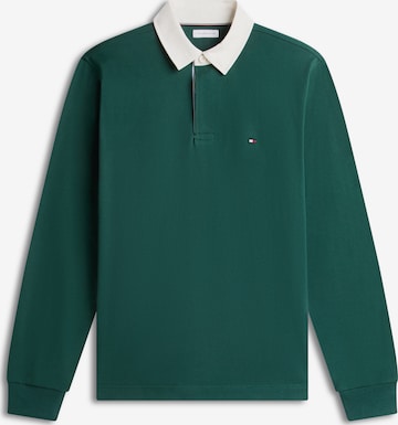 T-Shirt 'ESSENTIAL' TOMMY HILFIGER en vert : devant