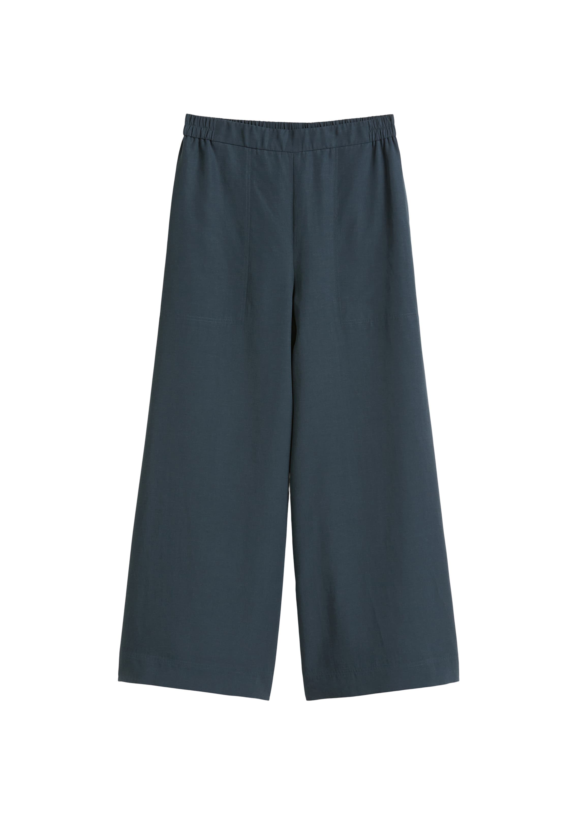 Marc O'Polo - Pierna ancha Pantalón en azul: frente