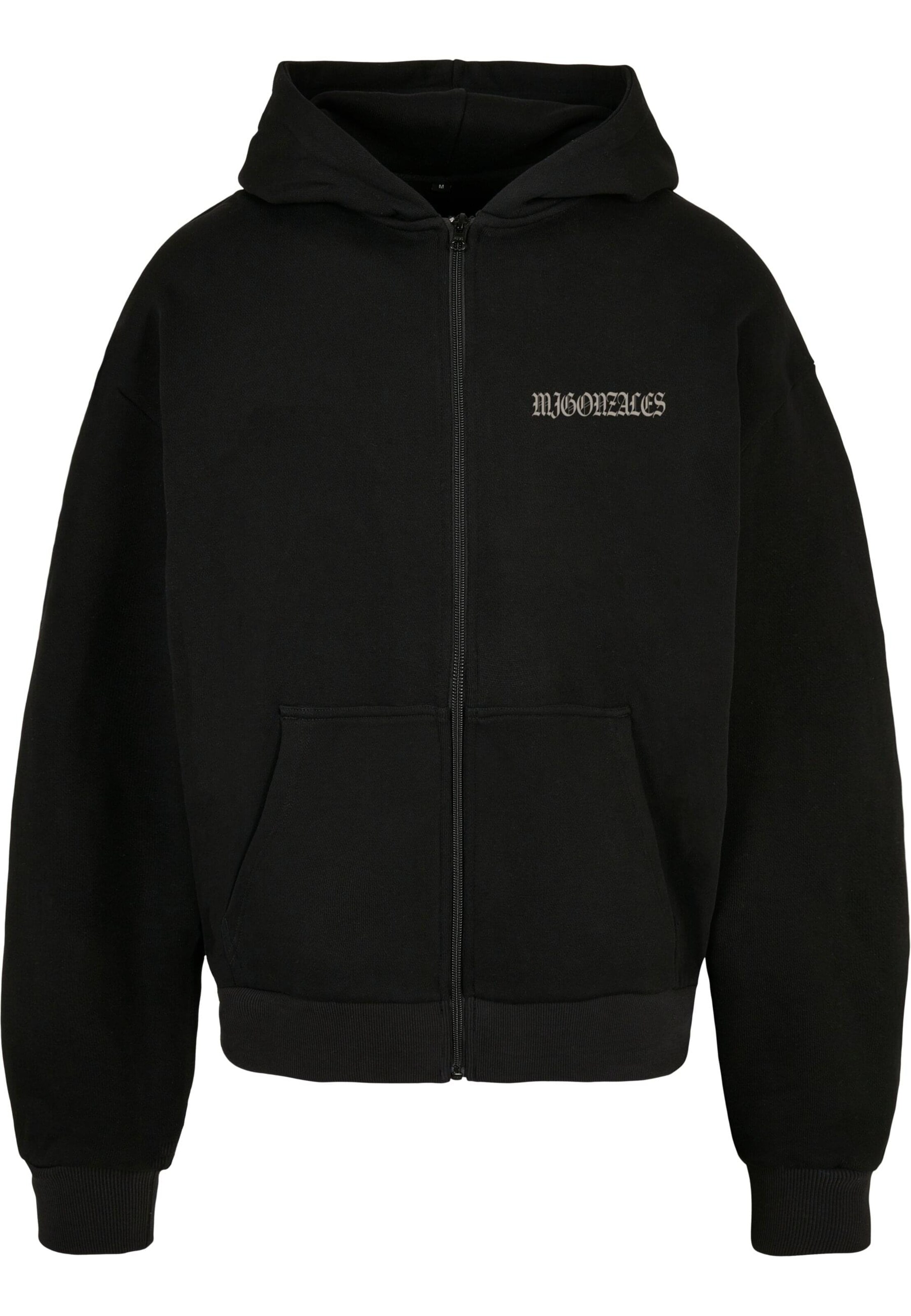 Giacca di felpa di MJ Gonzales in nero: frontale