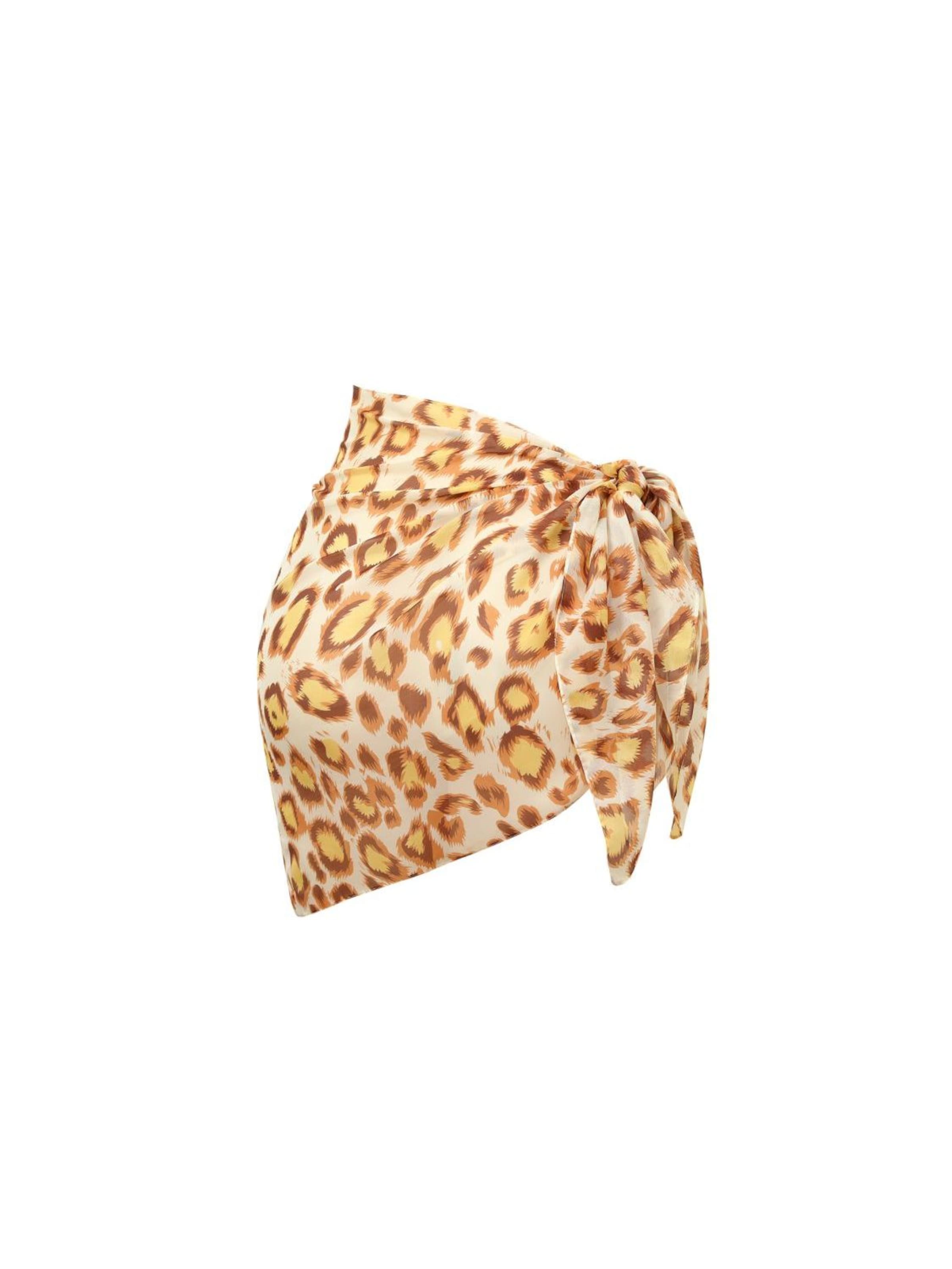 Gonna 'FELICIE' di alberto cabale in bianco: frontale