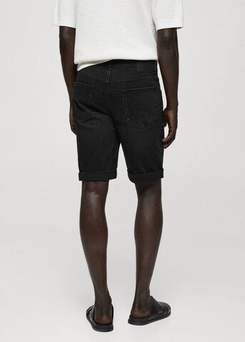 MANGO MAN Slim fit Jeans 'Rock' in Black