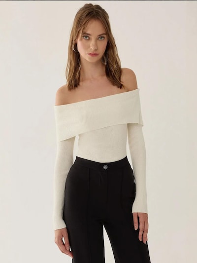 Hiccup Sweater 'Strickoberteile' in S in Ochre, Item view