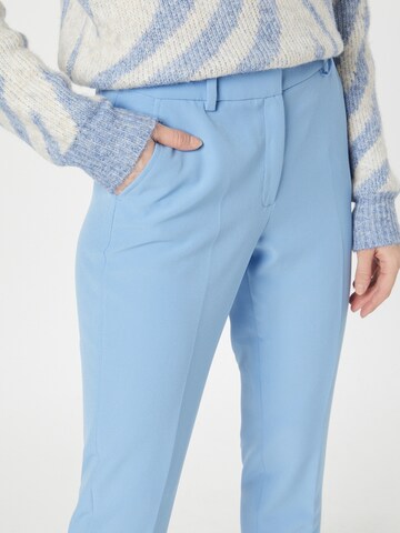 MORE & MORE - regular Pantalón de pinzas en azul