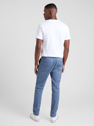 Coupe slim Pantalon chino 'JJIMARCO JJDAVE' JACK & JONES en bleu