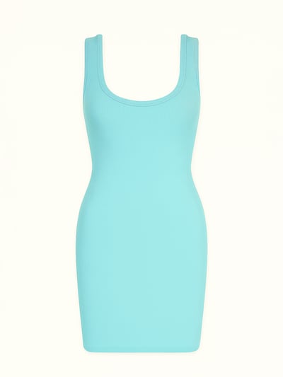 Nudyess Summer Dress 'Tina Mini' in Aqua, Item view