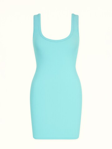 Nudyess Sommerkleid 'Tina Mini' in Blau: Vorderseite