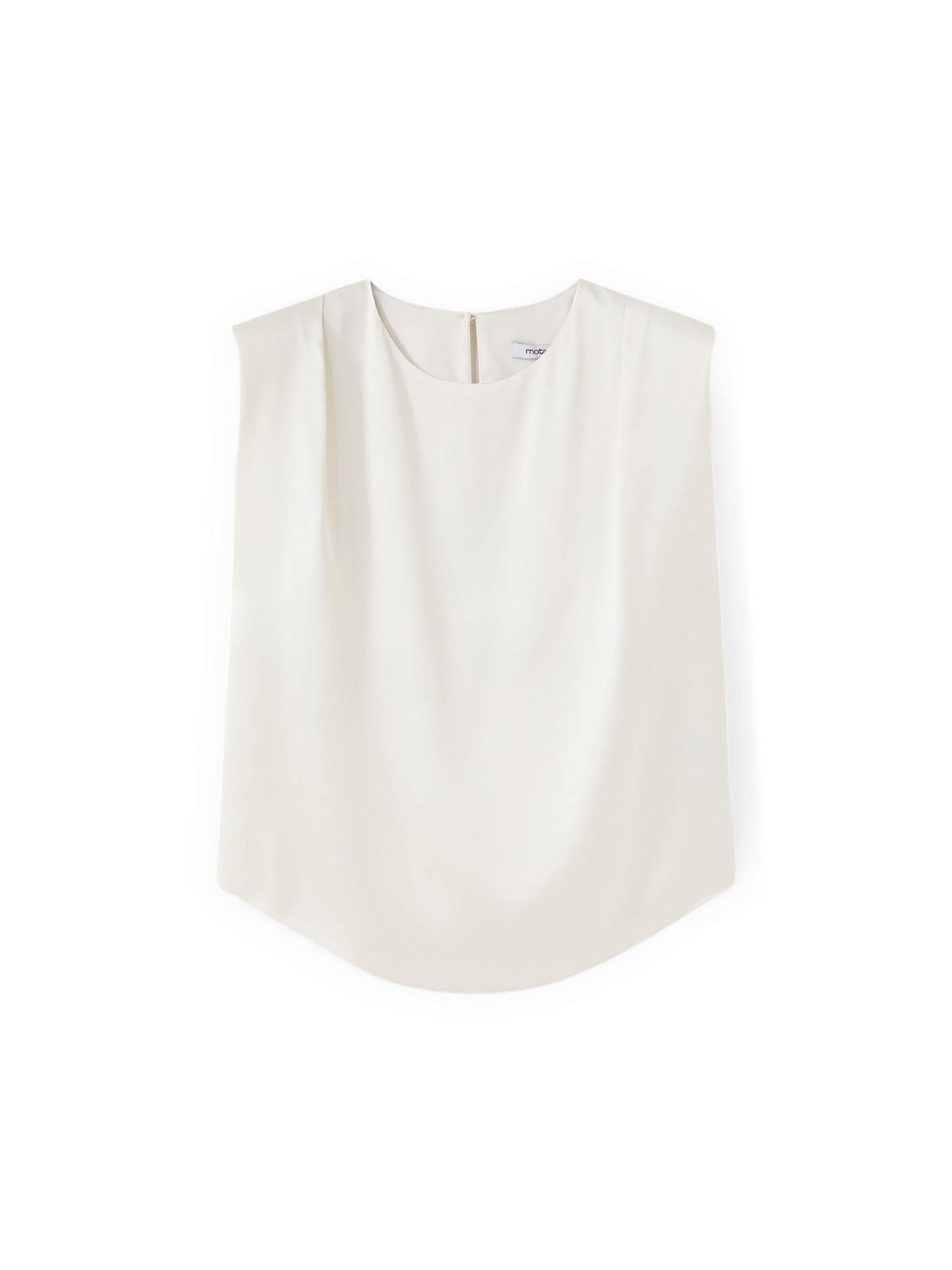 MOTIVI Blouse in Wit: voorkant