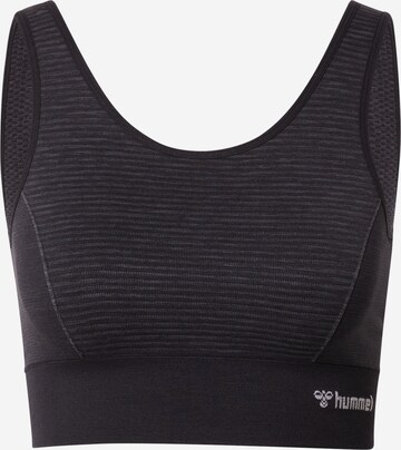 Hummel Bralette Sports bra in Black: front