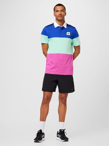 ADIDAS GOLF Performance Shirt in Blue