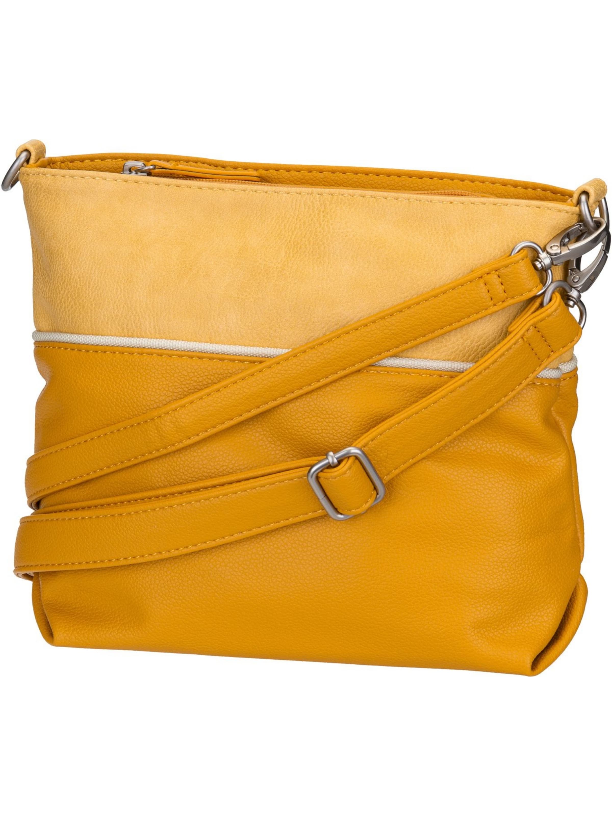ZWEI Umhängetasche 'Jana J8' in Gelb