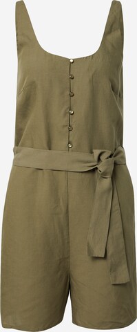 NÜMPH - Jumpsuit 'CHABELY' en verde: frente