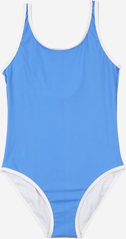 NAME IT Badeanzug 'NKFZONTRA' in Blau: Vorderseite