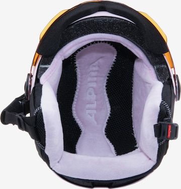 Alpina Skihelm 'Zupo Visor' in Pink