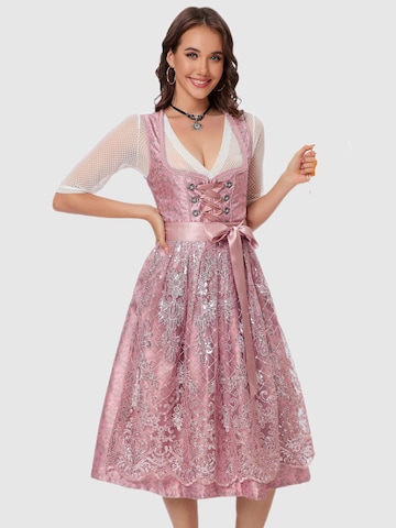 Yesfashion Dirndl in Pink