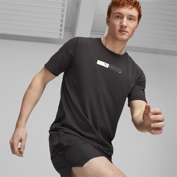 PUMA Funktionsshirt in Schwarz: Vorderseite