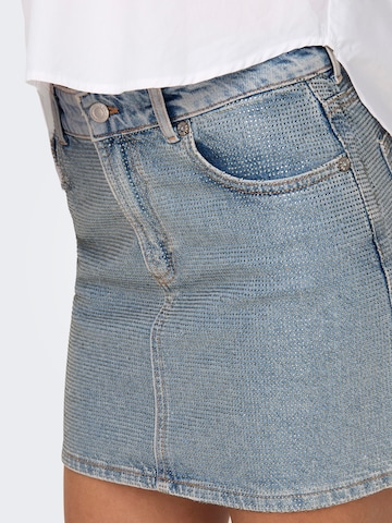 ONLY - Falda en azul