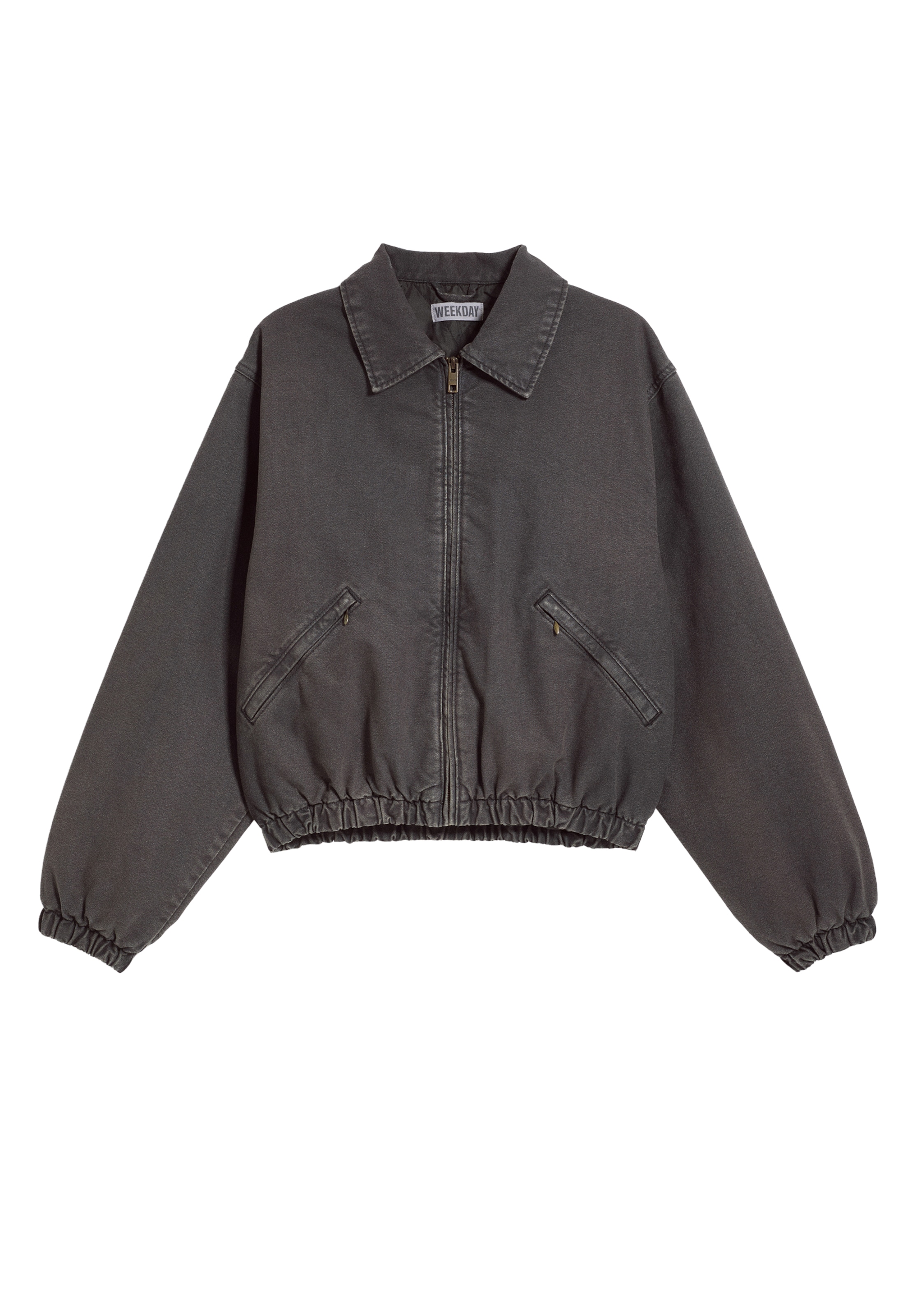 WEEKDAY Between-season jacket 'Tobi' in Black: front