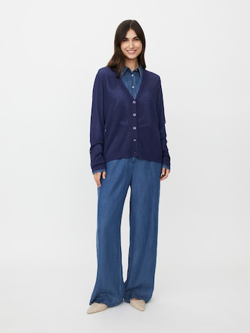 Masai Gebreid vest 'Larkena' in Blauw