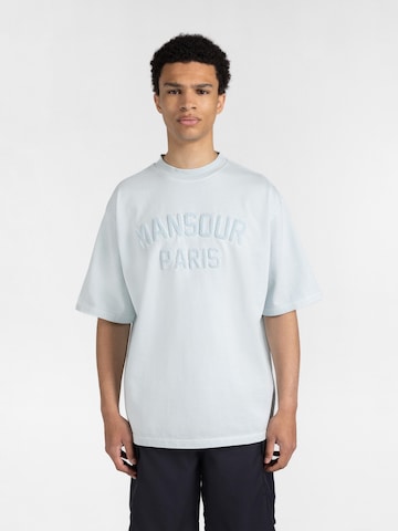Mansour Shirt 'Paris College T-shirt' in Blau: Vorderseite