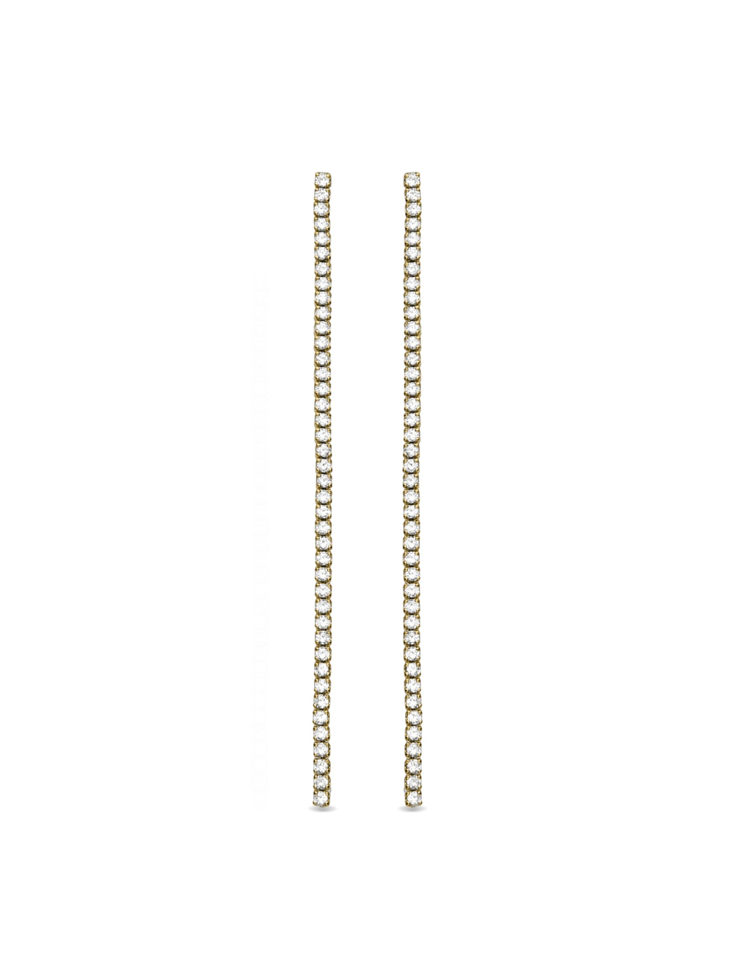 Luxenter Ohrringe 'SEZUL'‌ in weiß, Produktansicht