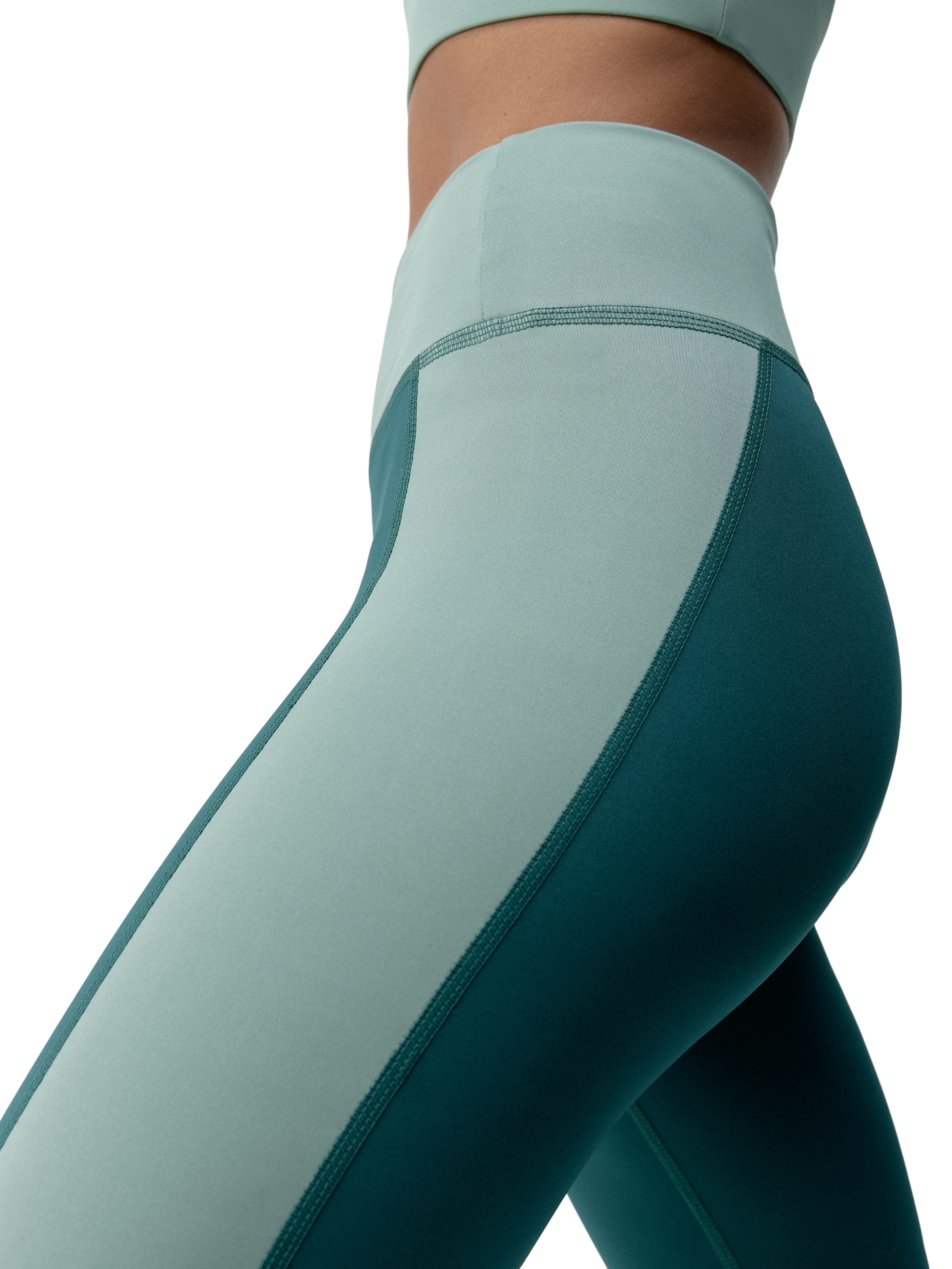 Skinny Leggings 'Maiko' Born en vert