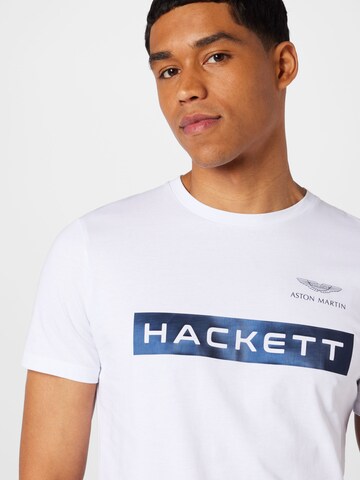 balta Hackett London Marškinėliai