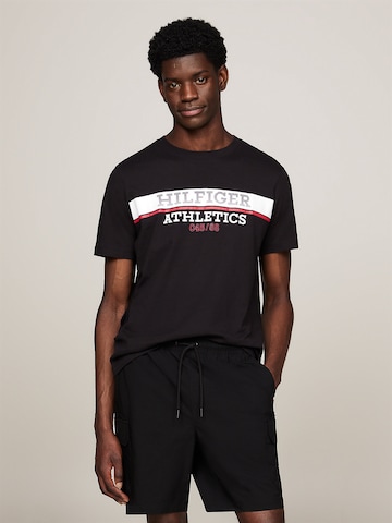 TOMMY HILFIGER Shirt in Black: front