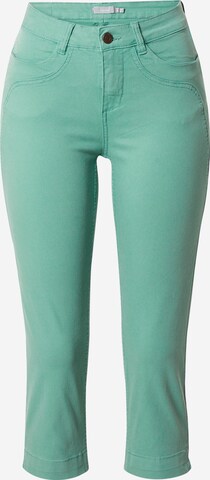 Fransa Chino Pants in Green: front