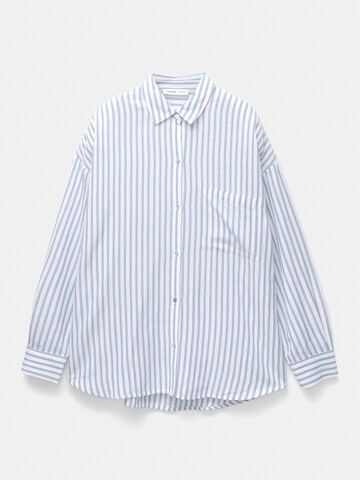 Chemisier Pull&Bear en bleu : devant