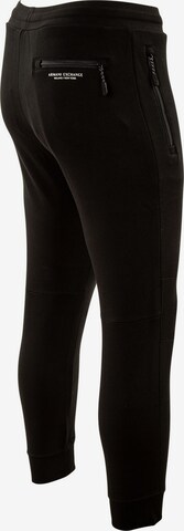 ARMANI EXCHANGE Tapered Broek in Zwart