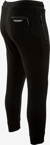 ARMANI EXCHANGE Tapered Trousers in Black