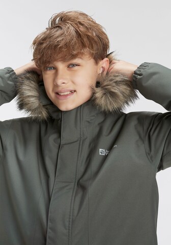 JACK WOLFSKIN Outdoor jacket 'Cosy Bear' in Green