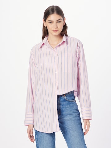 Lindex Blouse 'Julie' in Pink: front