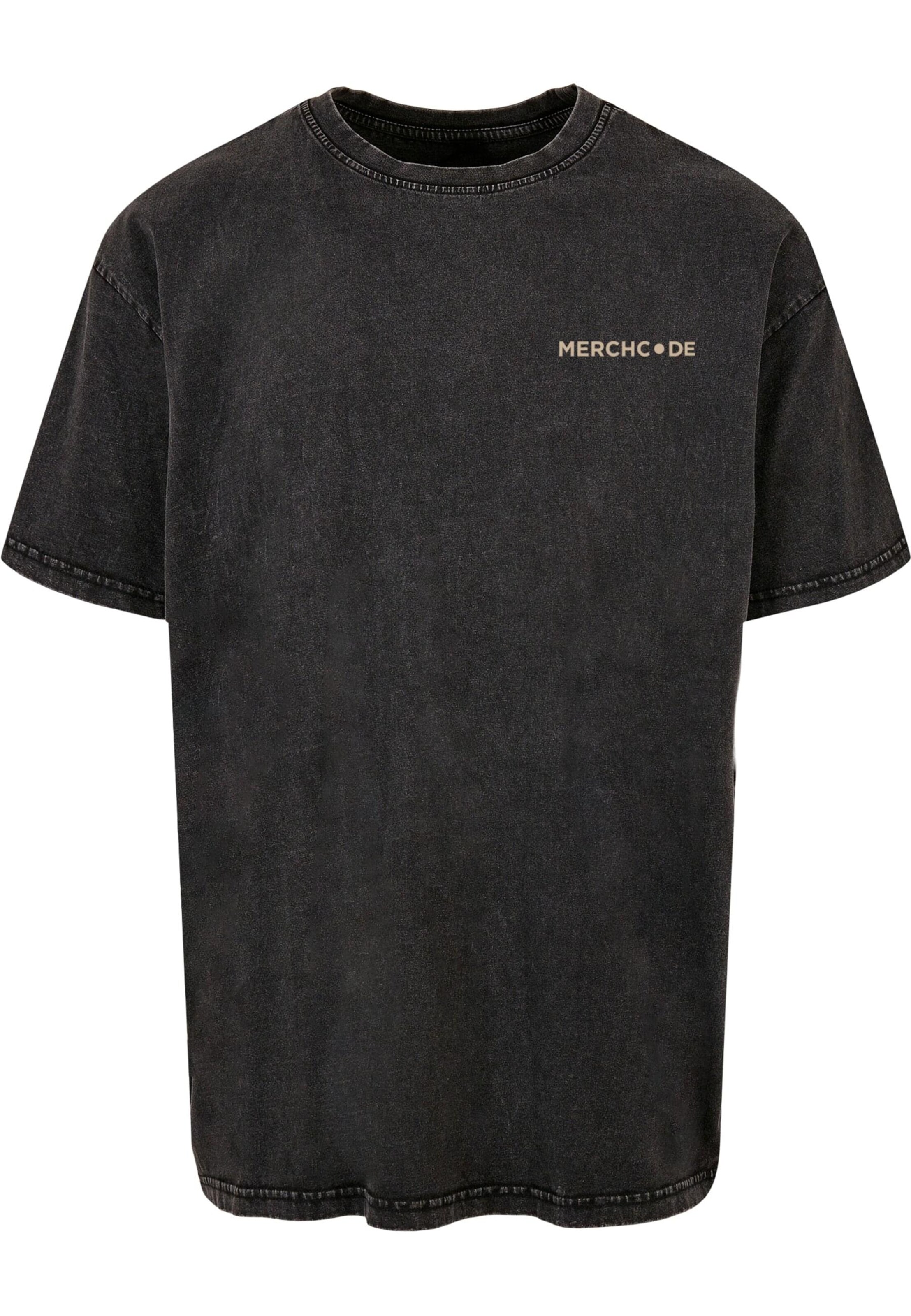 T-Shirt 'Alles Wird Gut' Merchcode en noir : devant