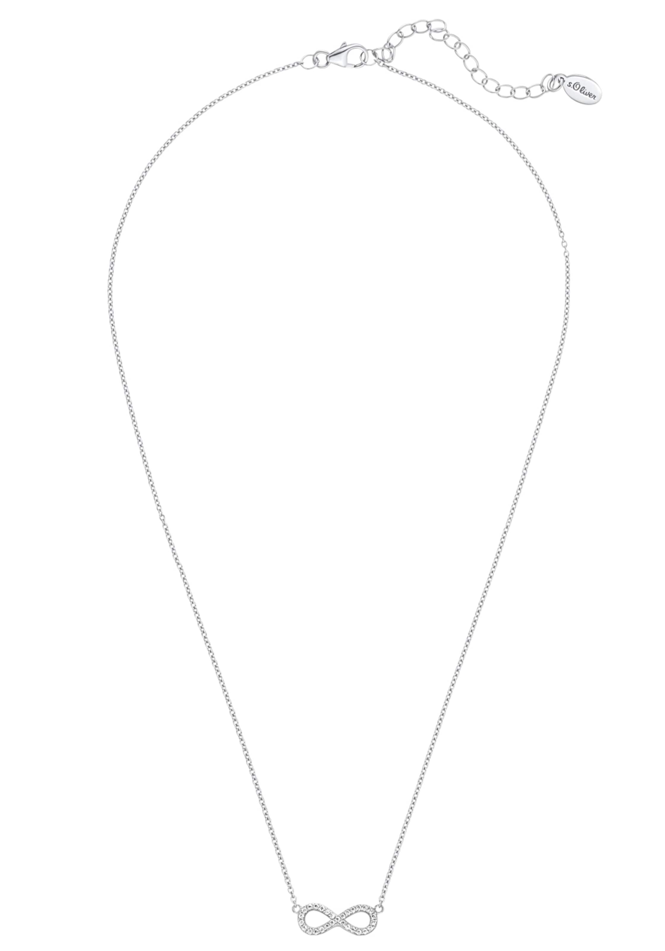 s.Oliver Necklace in Silver: front