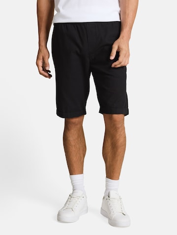 TOM TAILOR Regular Broek in Zwart: voorkant