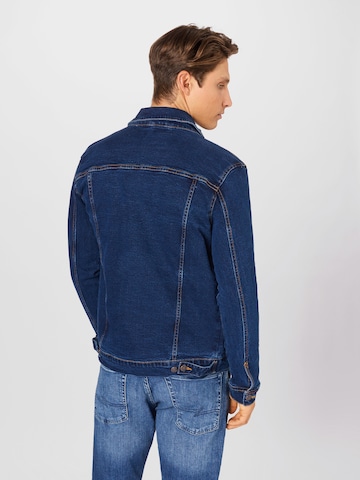 Denim Project Regular fit Between-Season Jacket 'Kash' in Blue