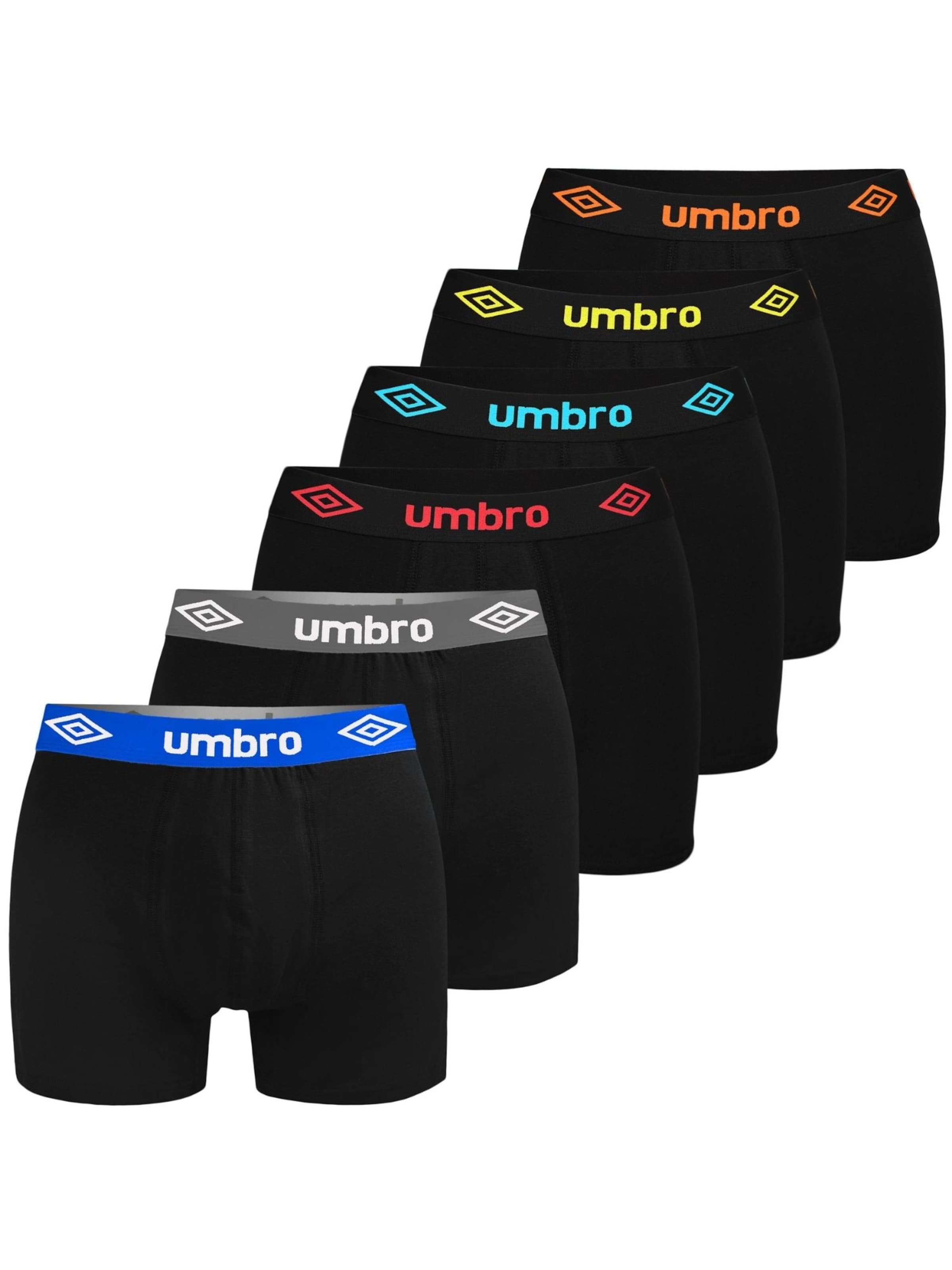 Boxer di UMBRO in nero: frontale