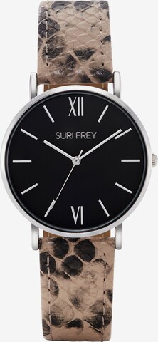 Suri Frey Analoog horloge in Beige: voorkant