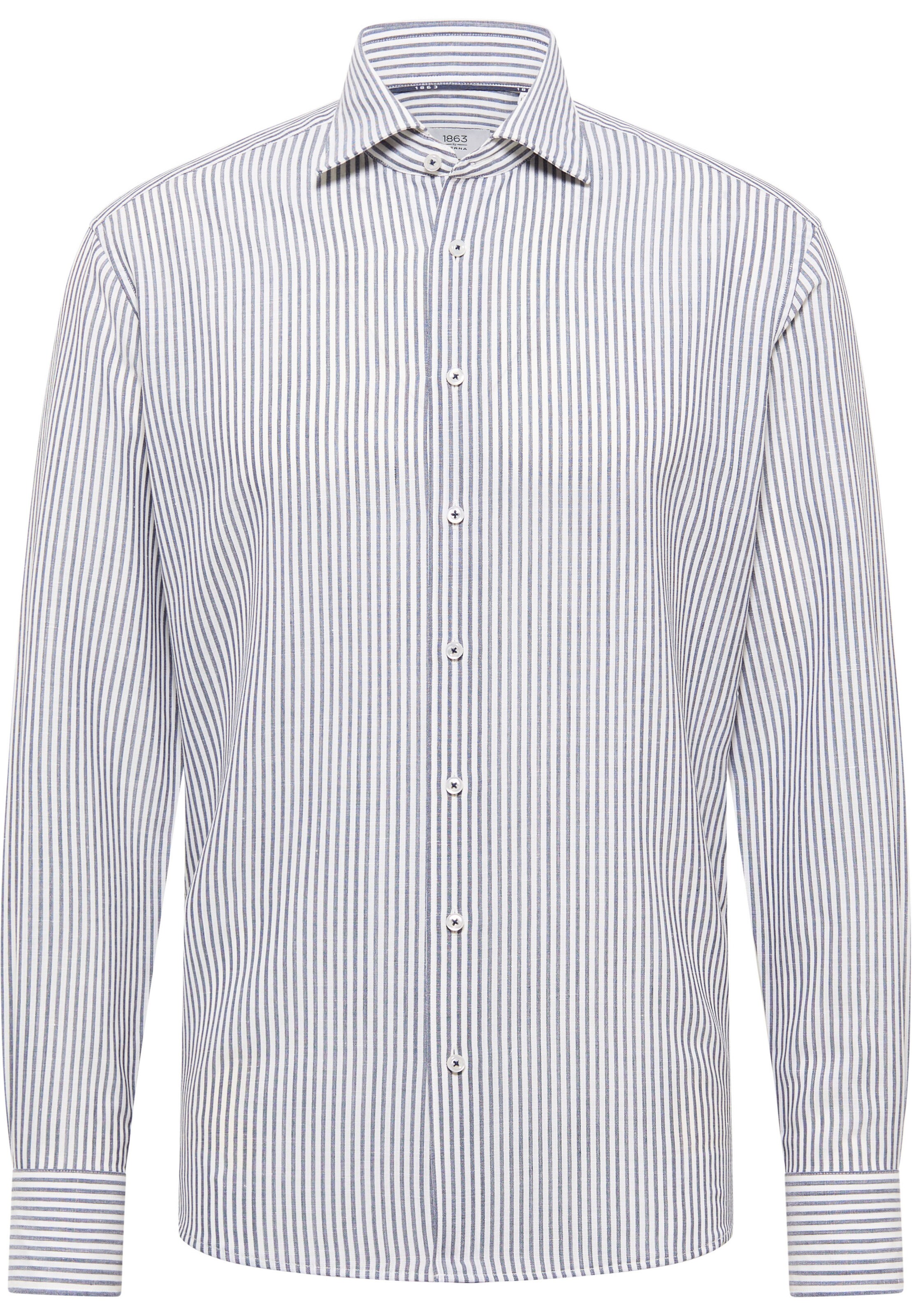 ETERNA Overhemd in Blauw: voorkant